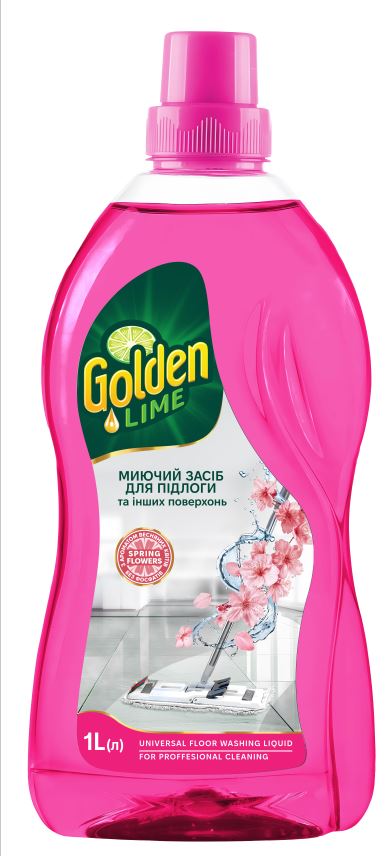 PRO Service Засіб миючий універсальний Golden Lime Весняні квіти, 1л _І Арт. 25515220